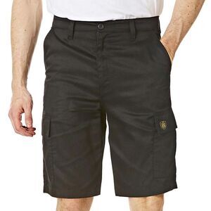 Iron Mountain Mens Classic Cargo Shorts / Black